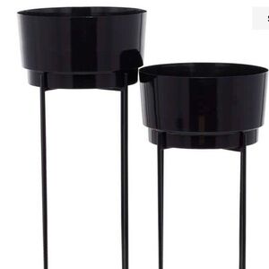 Black Metal Plant Stands Brand New 2 per box